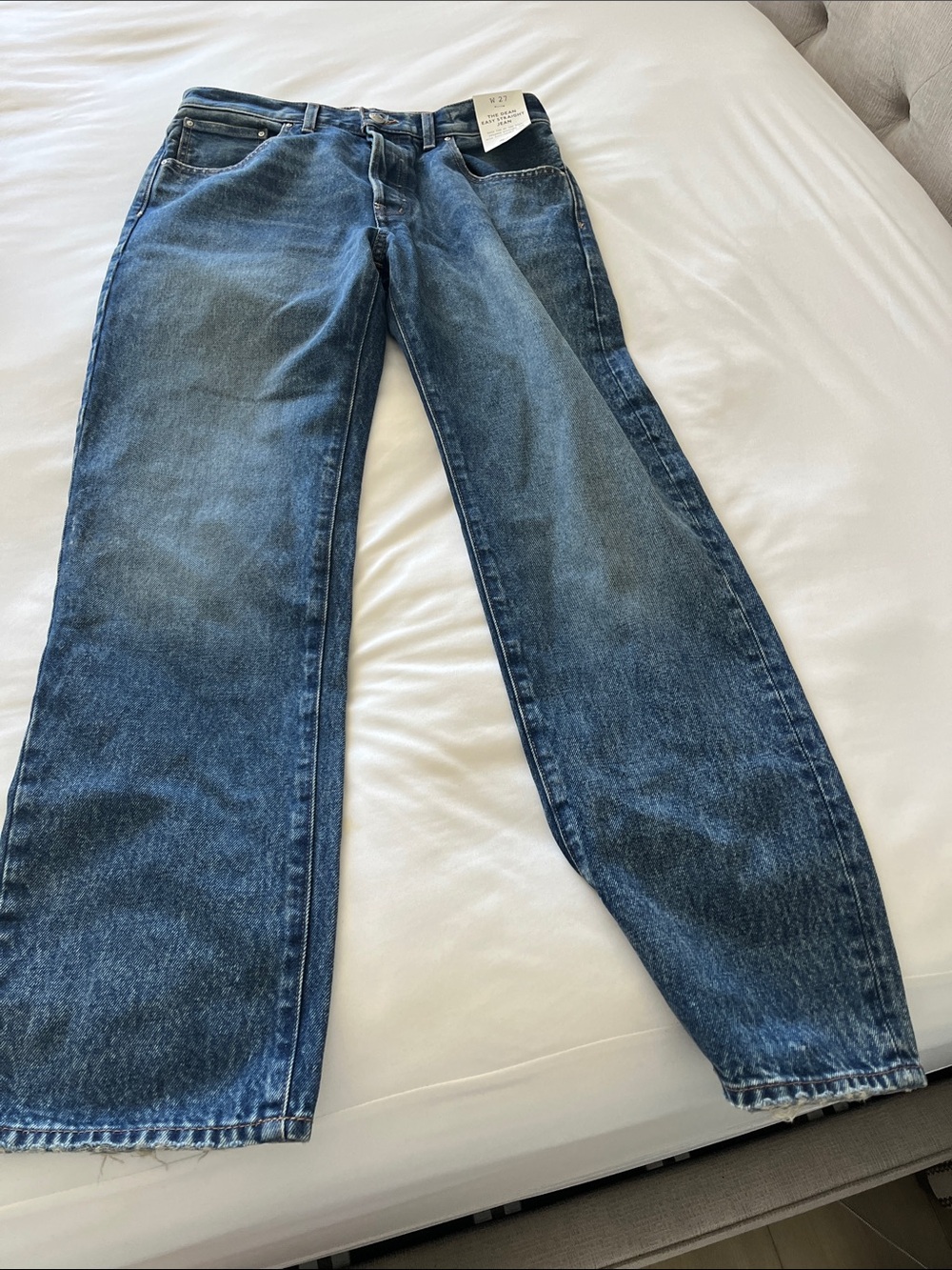 Madewell Dean Easy Straight Jeans